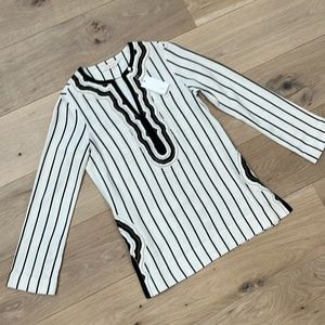 NWT Tory Burch Linen Tunic Top